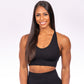 Ribbed Racerback Sports Bra (Women's)