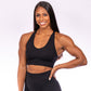 Ribbed Racerback Sports Bra (Women's)